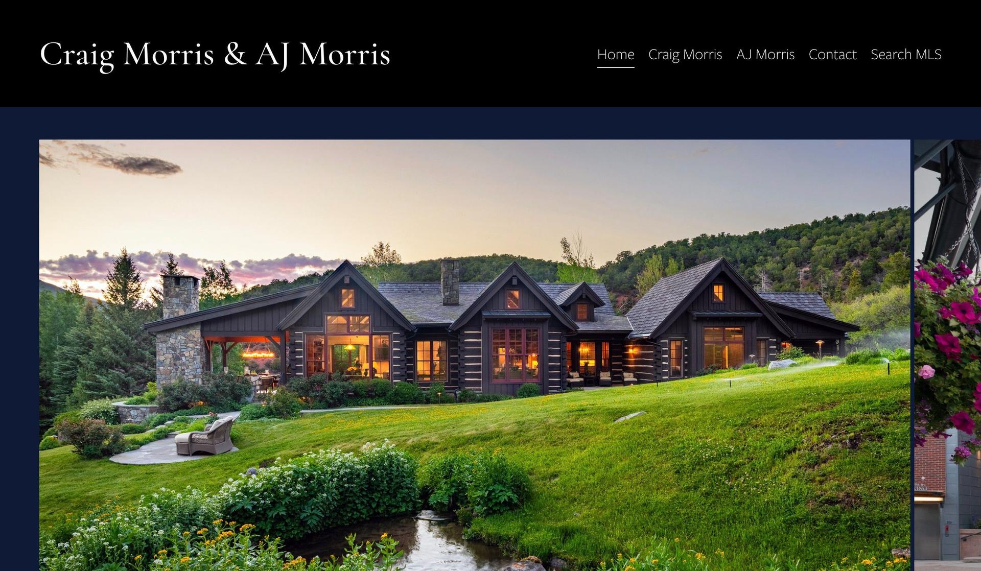 Craig Morris-squarespace real estate websites