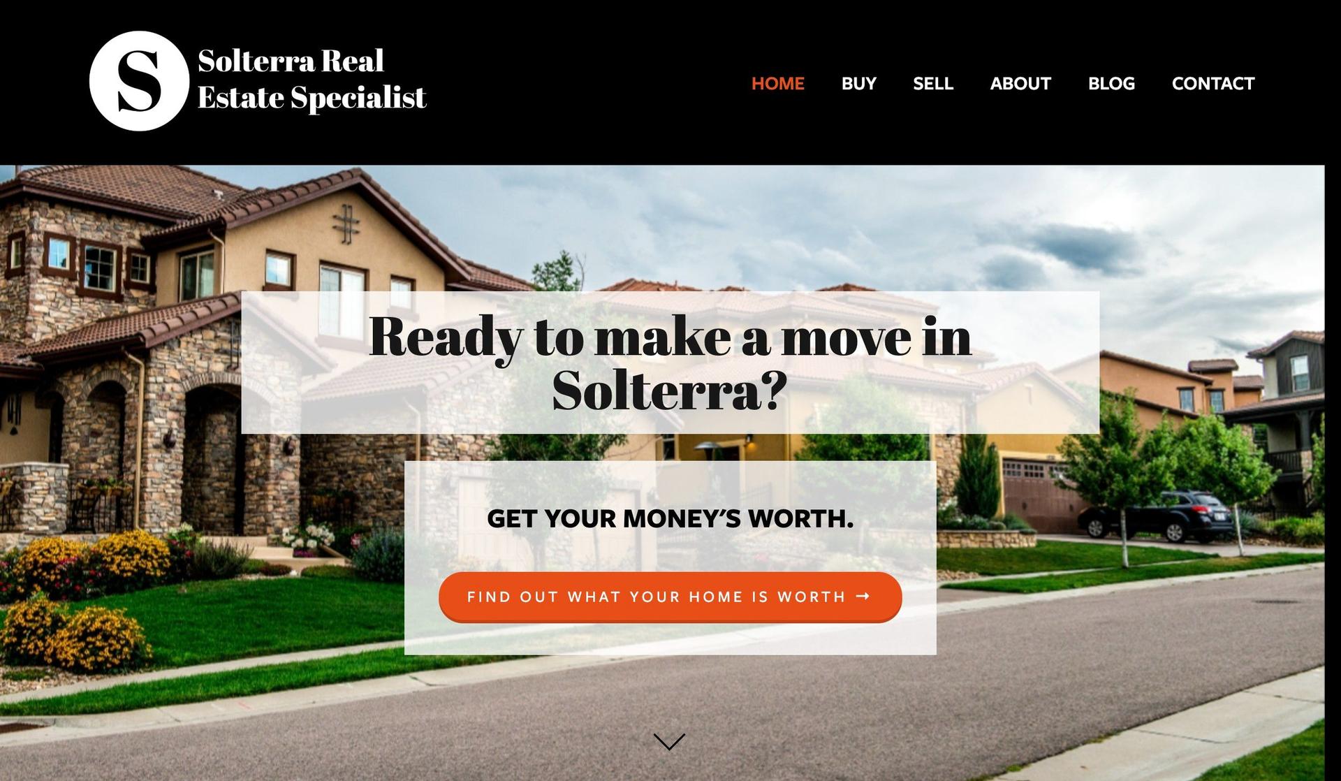 I Love Solterra-squarespace real estate websites