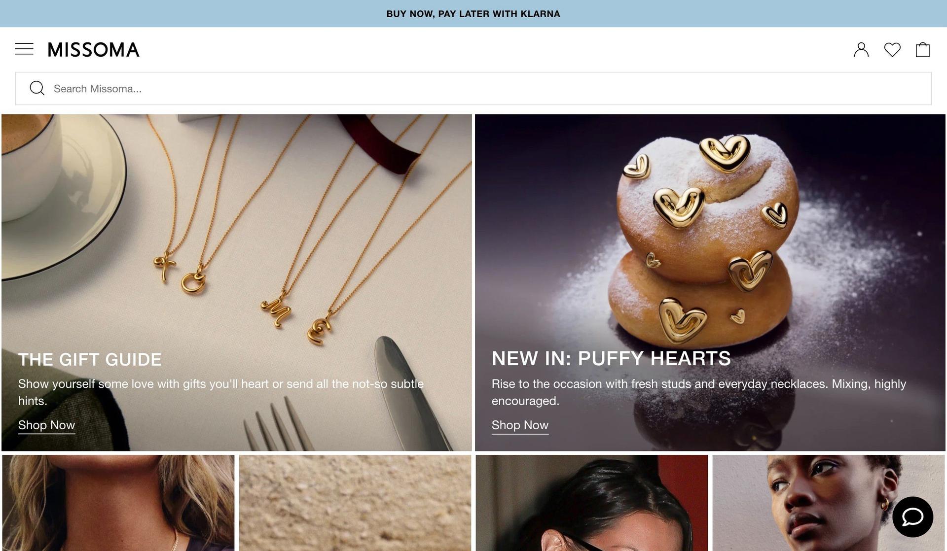 Missoma-shopify jewelry stores