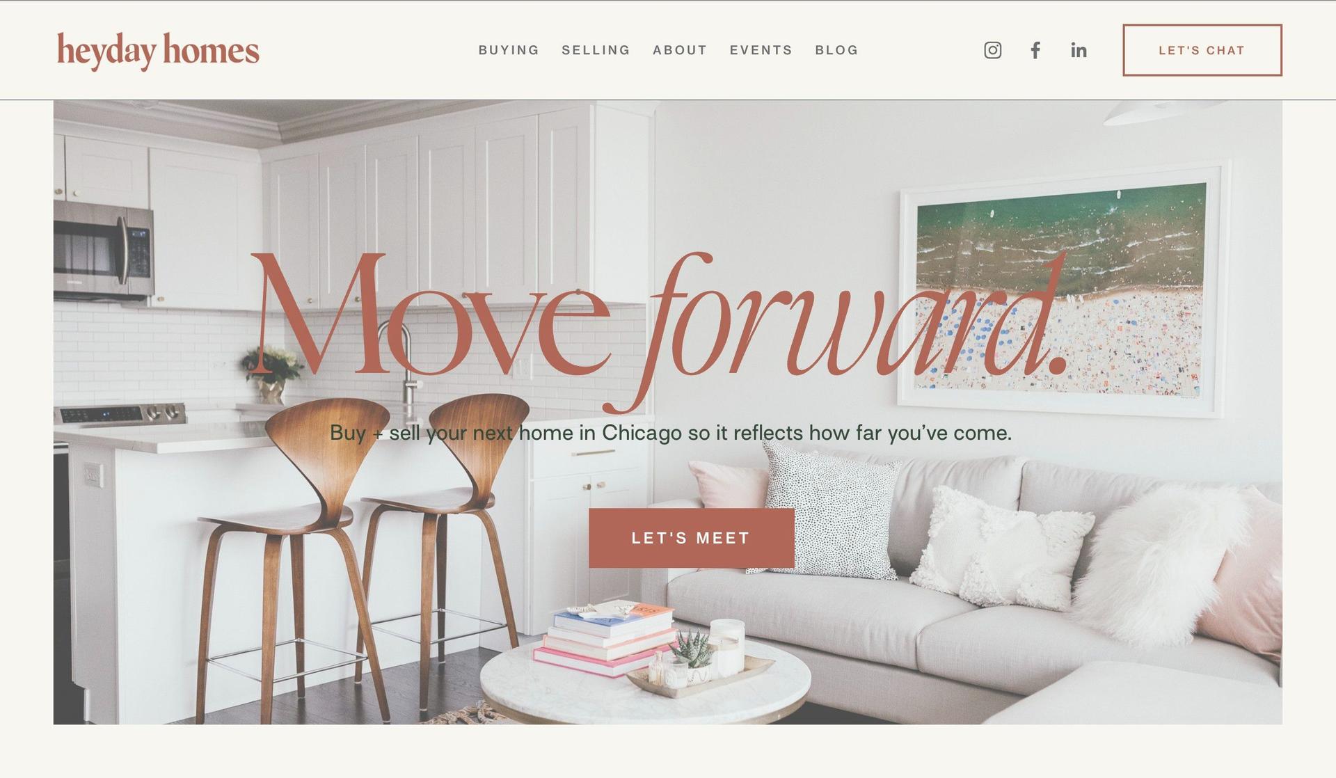 Heyday Homes-squarespace real estate websites