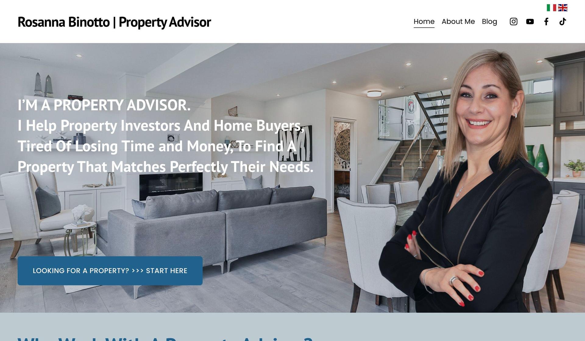 Rosanna Binotto-squarespace real estate websites