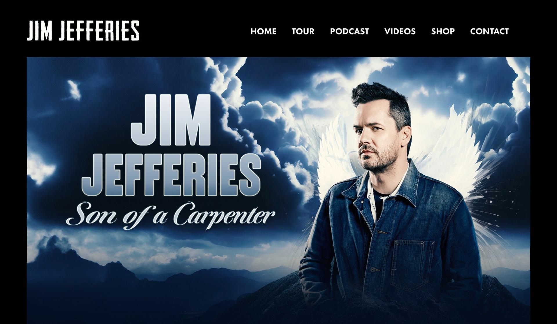 Jim Jefferies-comedian websites