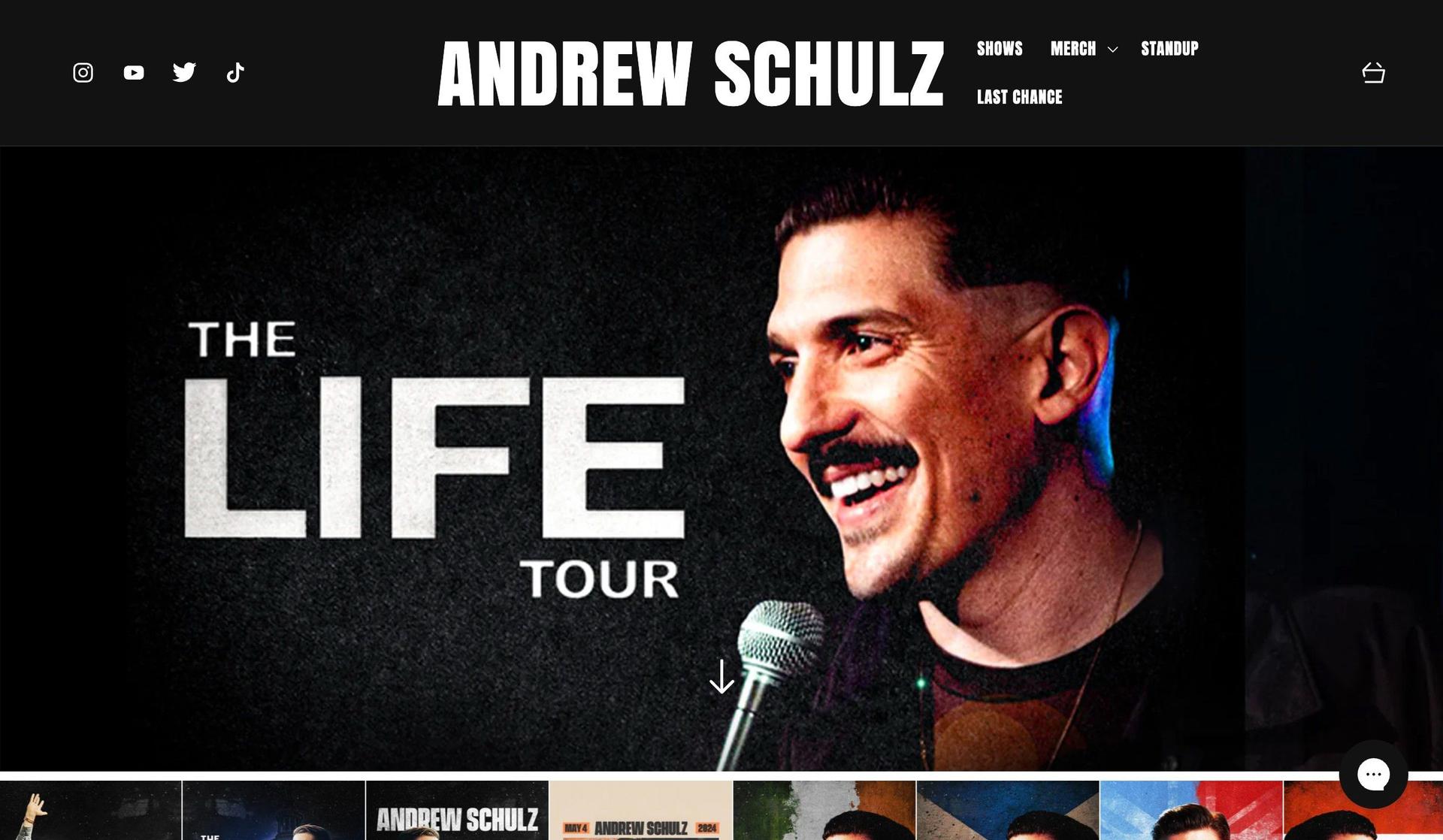 Andrew Schulz-comedian websites