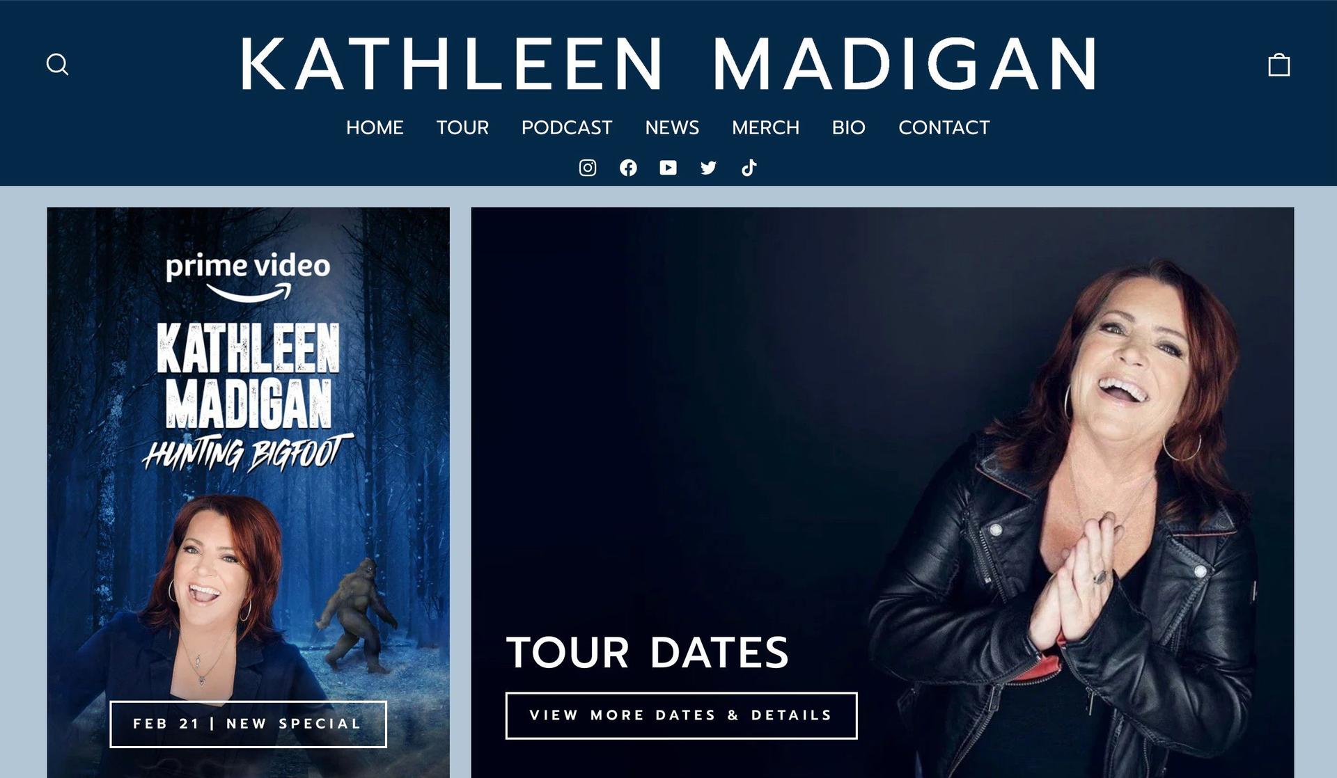 Kathleen Madigan-comedian websites