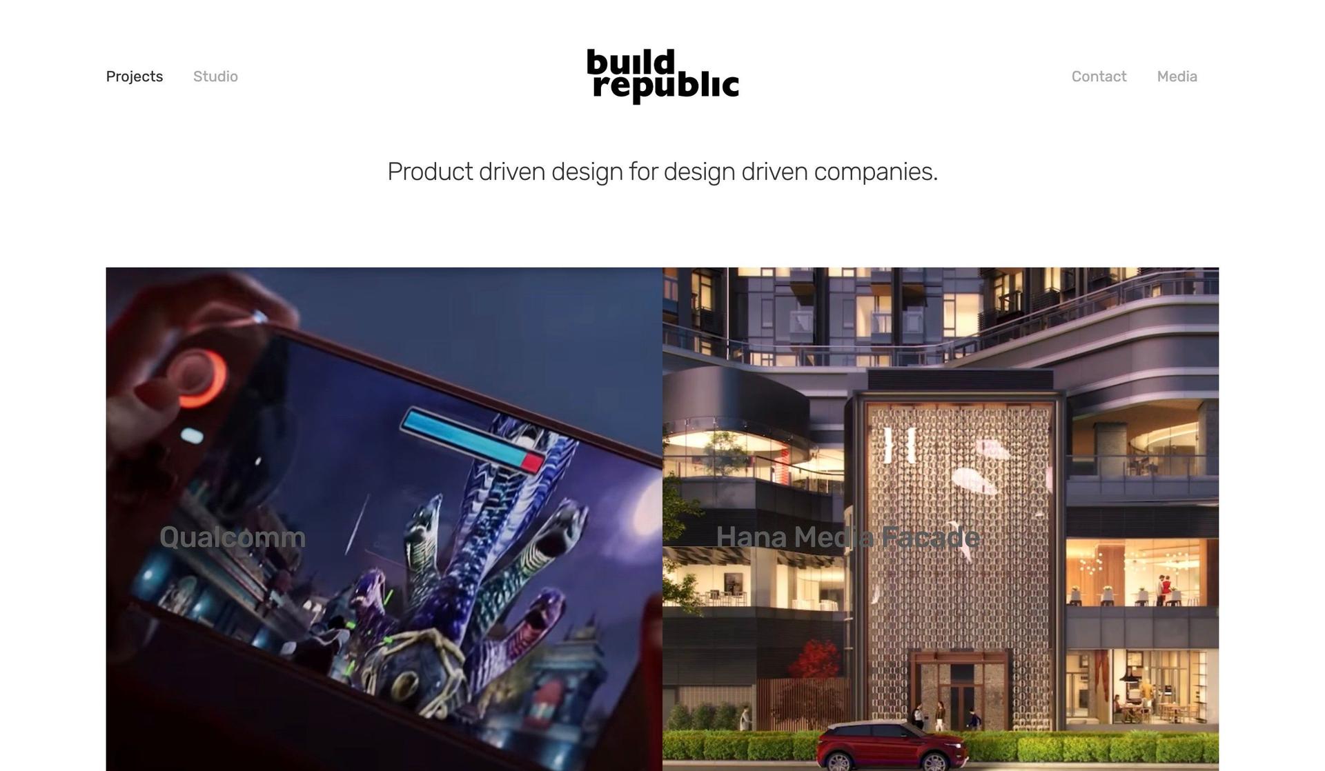 Build Republic-industrial design portfolio-examples