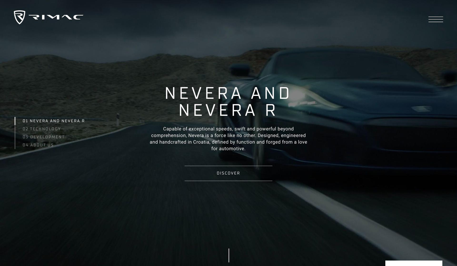 Rimac Automobili-car dealership websites