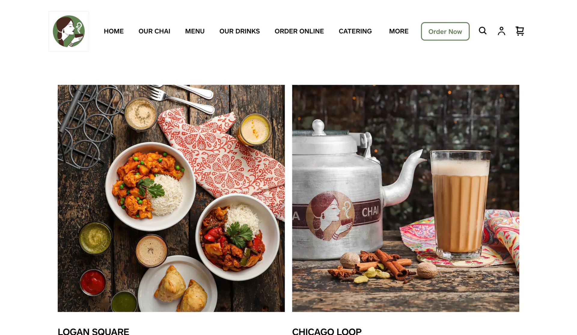 Chiya Chai-square online store examples