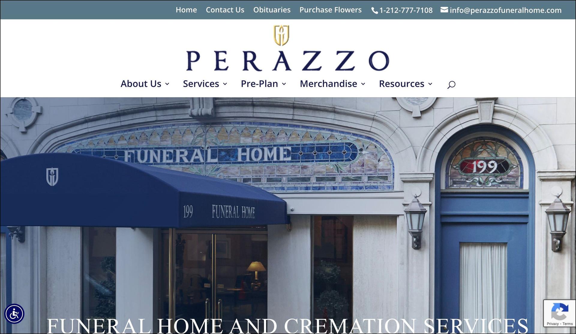 Perazzo Funeral Home-funeral websites