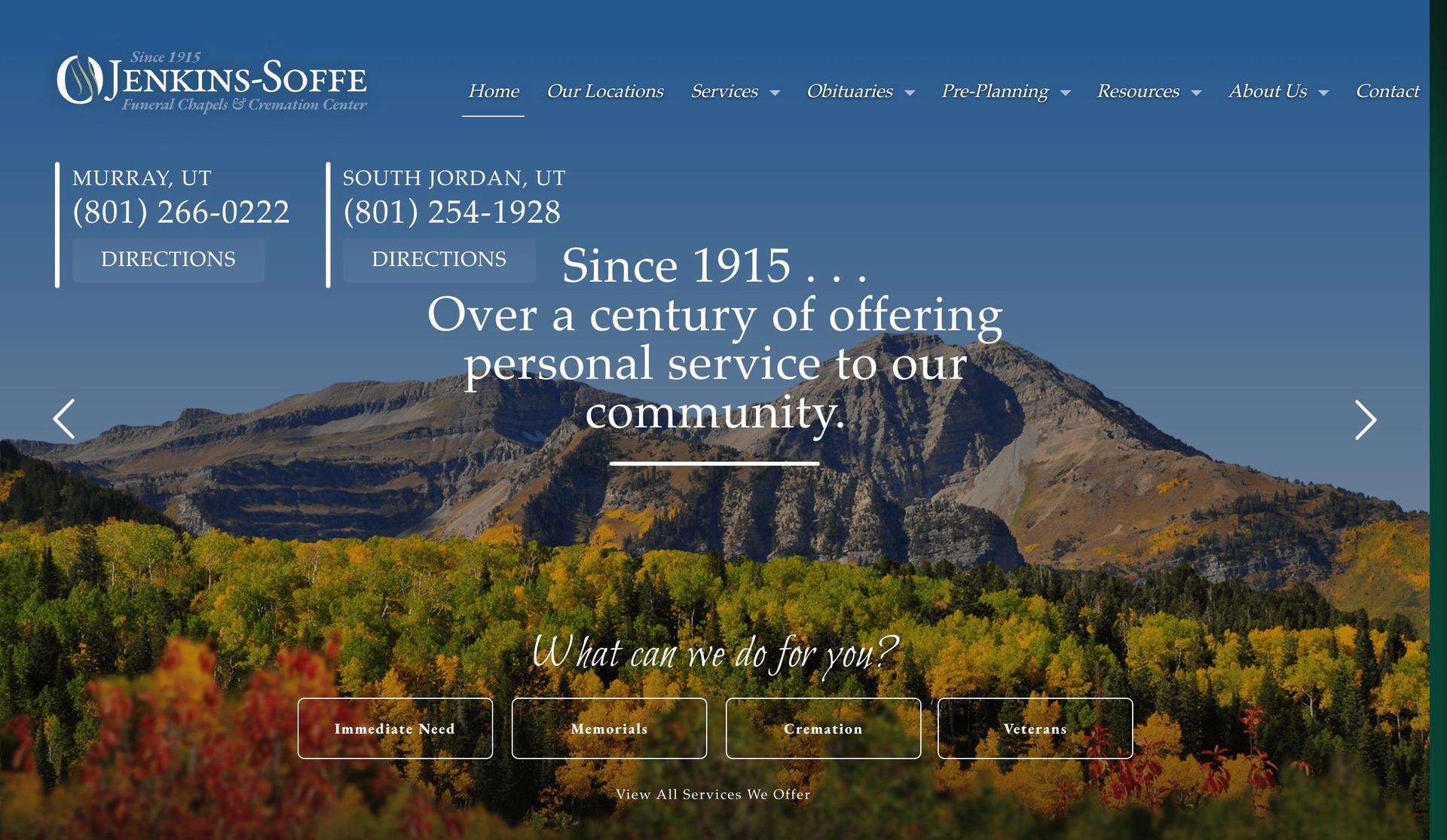 Jenkins-Soffe-funeral websites