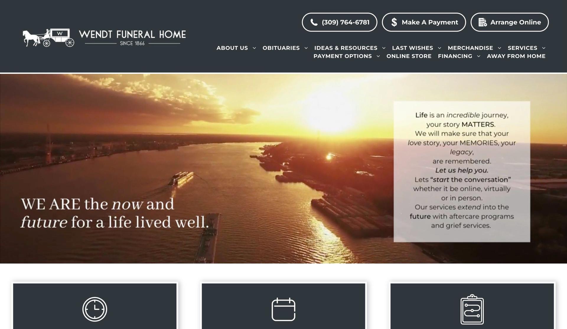 Wendt Funeral Home-funeral websites