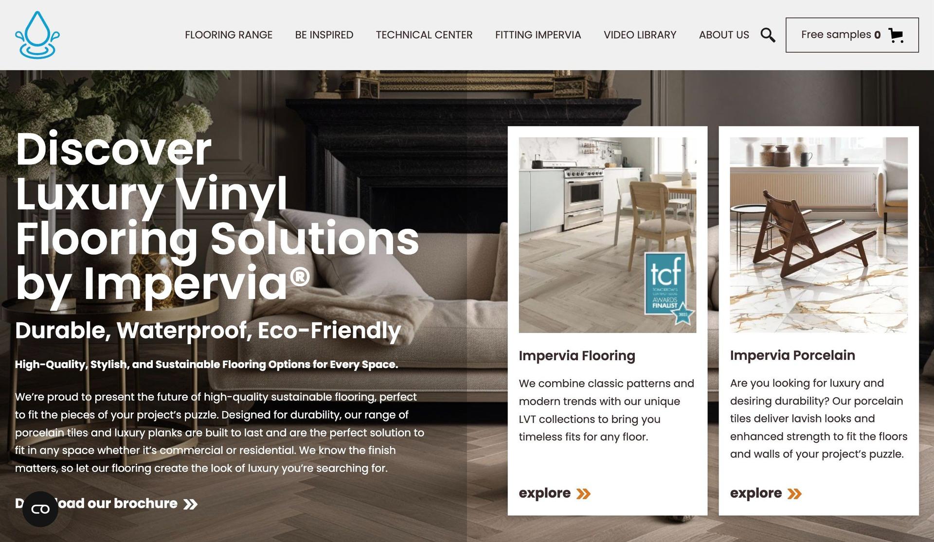 Impervia-flooring contractor websites