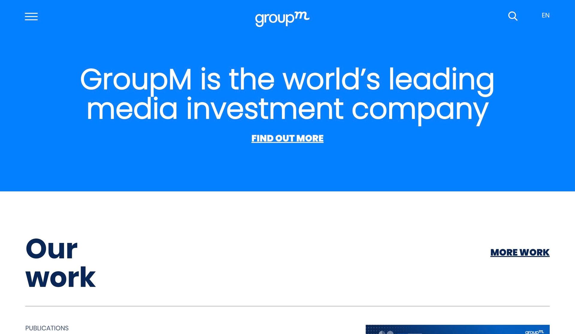 GroupM-examples of inspirational media websites