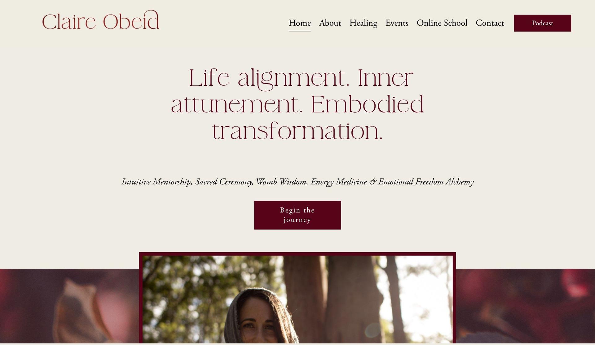 Claire Obeid-health coaching websites