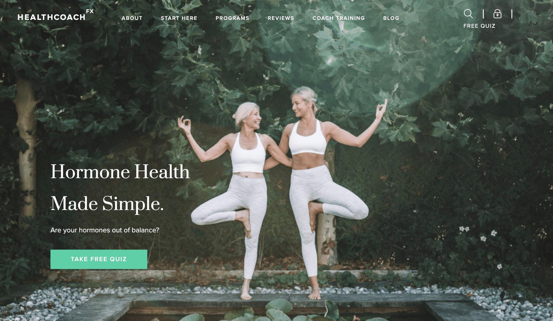 Health Coach FX-health coaching websites