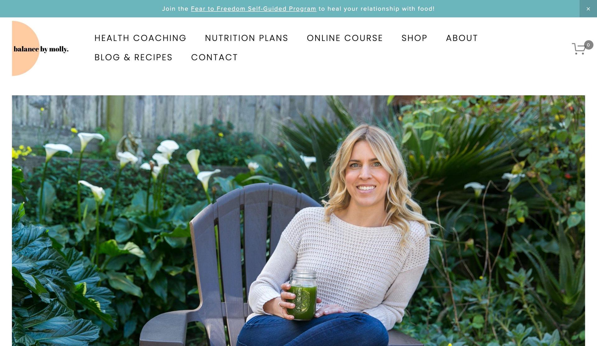 Balance by Molly-health coaching websites