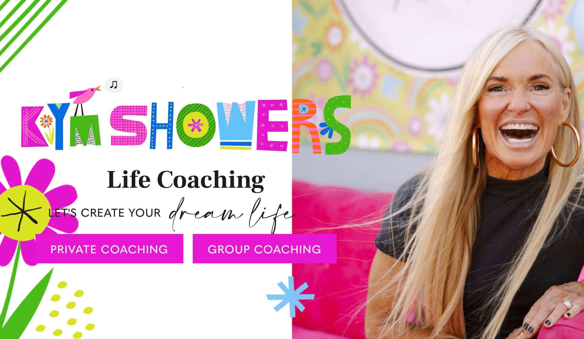 Kym Showers Life Coach-life coaching websites