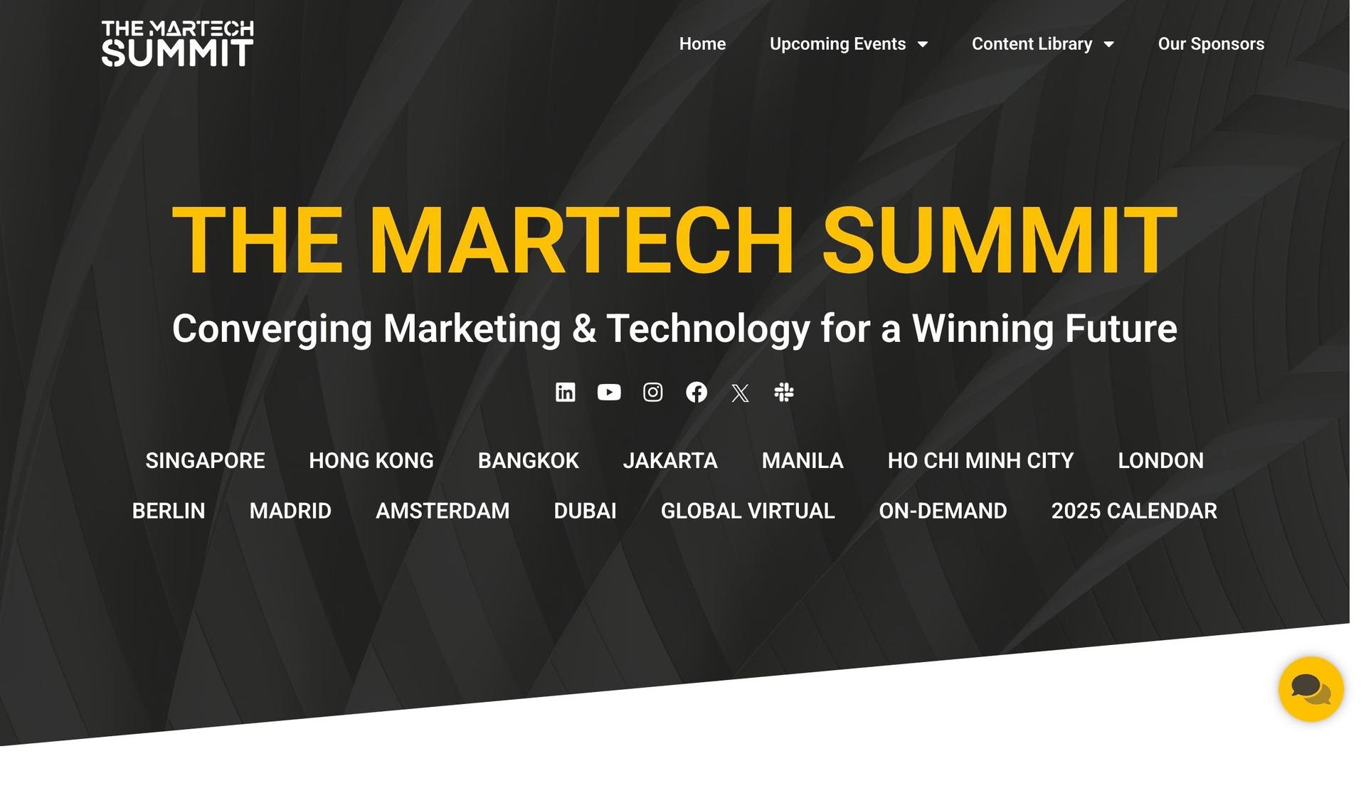 The Martech Summit-conference websites