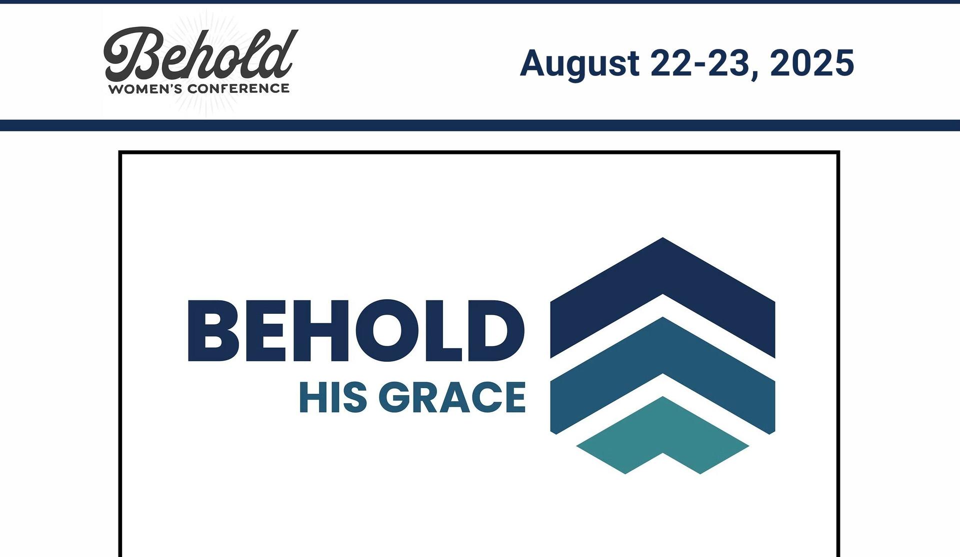 Behold Women's Conference-conference websites