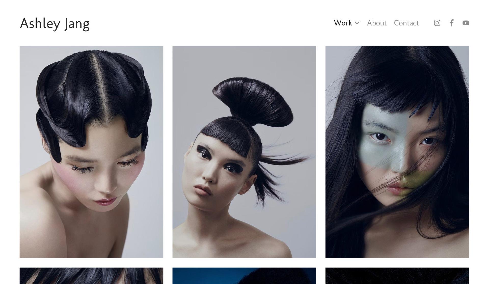 Ashley Jang Photo-model portfolio examples