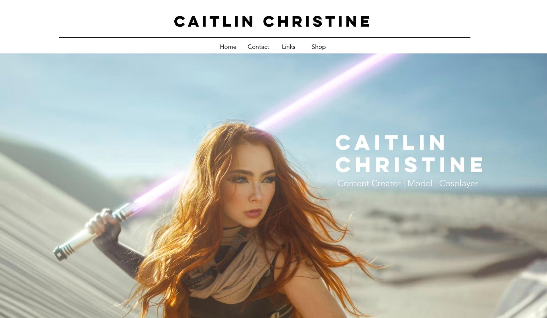 Caitlin Christinee-model portfolio examples