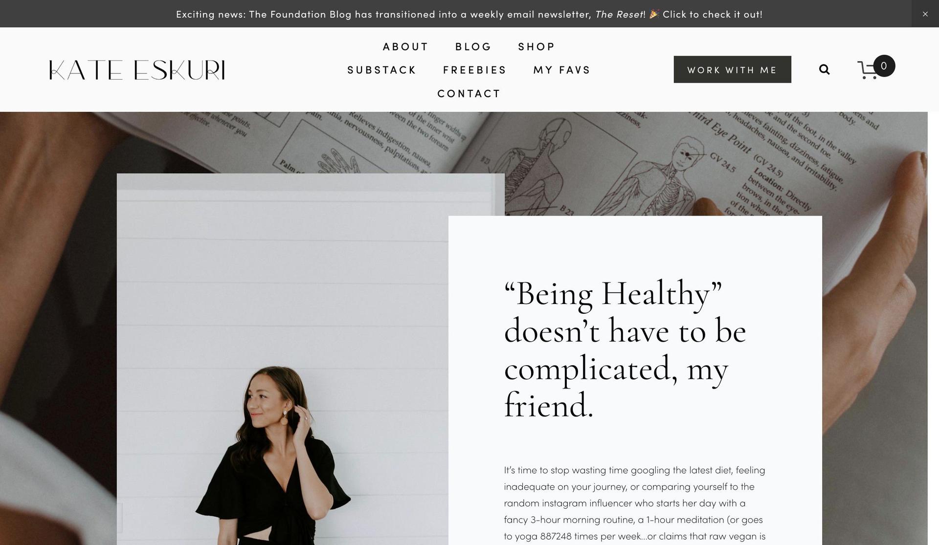 The Foundation Blog-+lifestyle website examples+