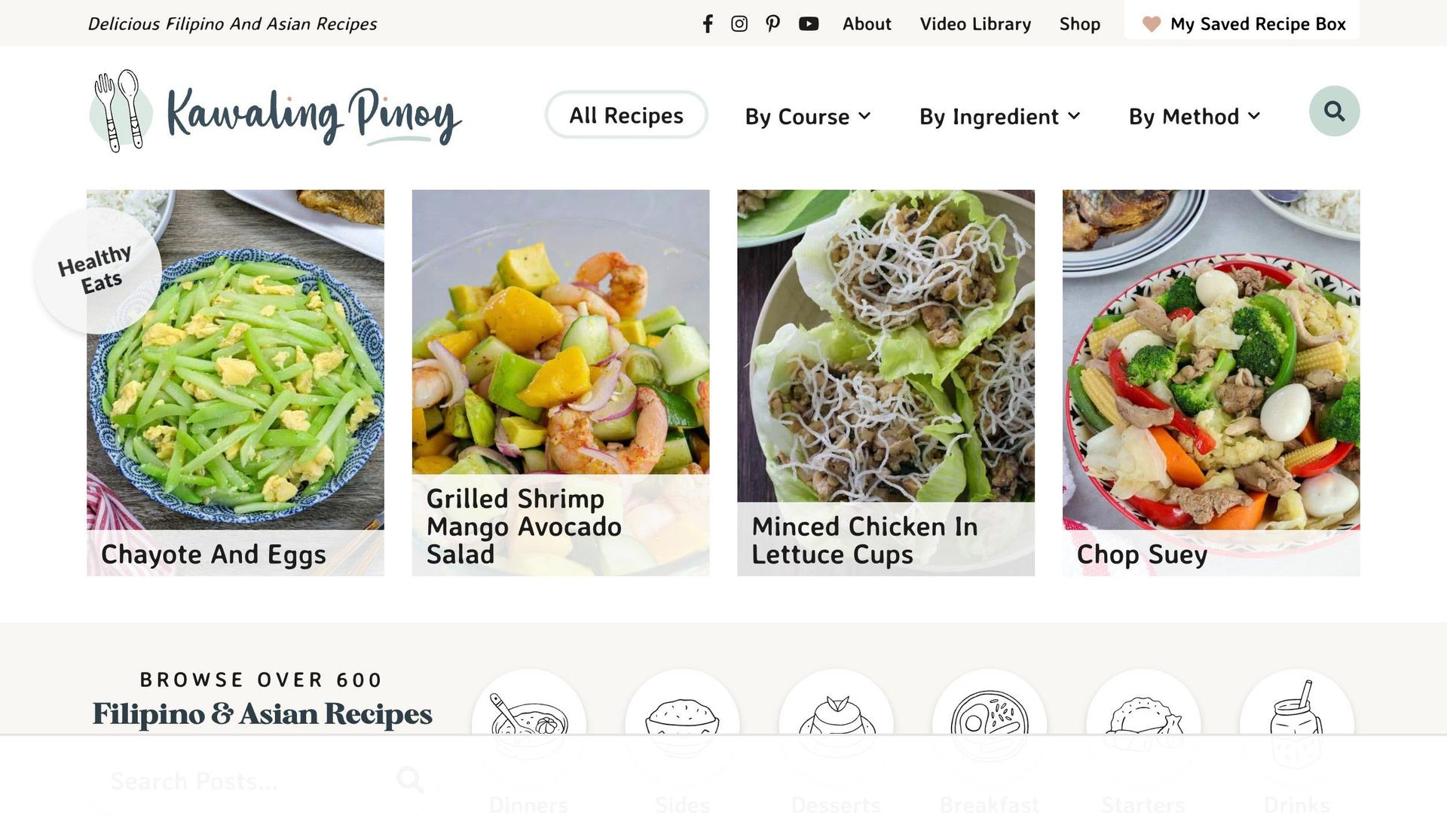 Kawaling Pinoy-food blog examples