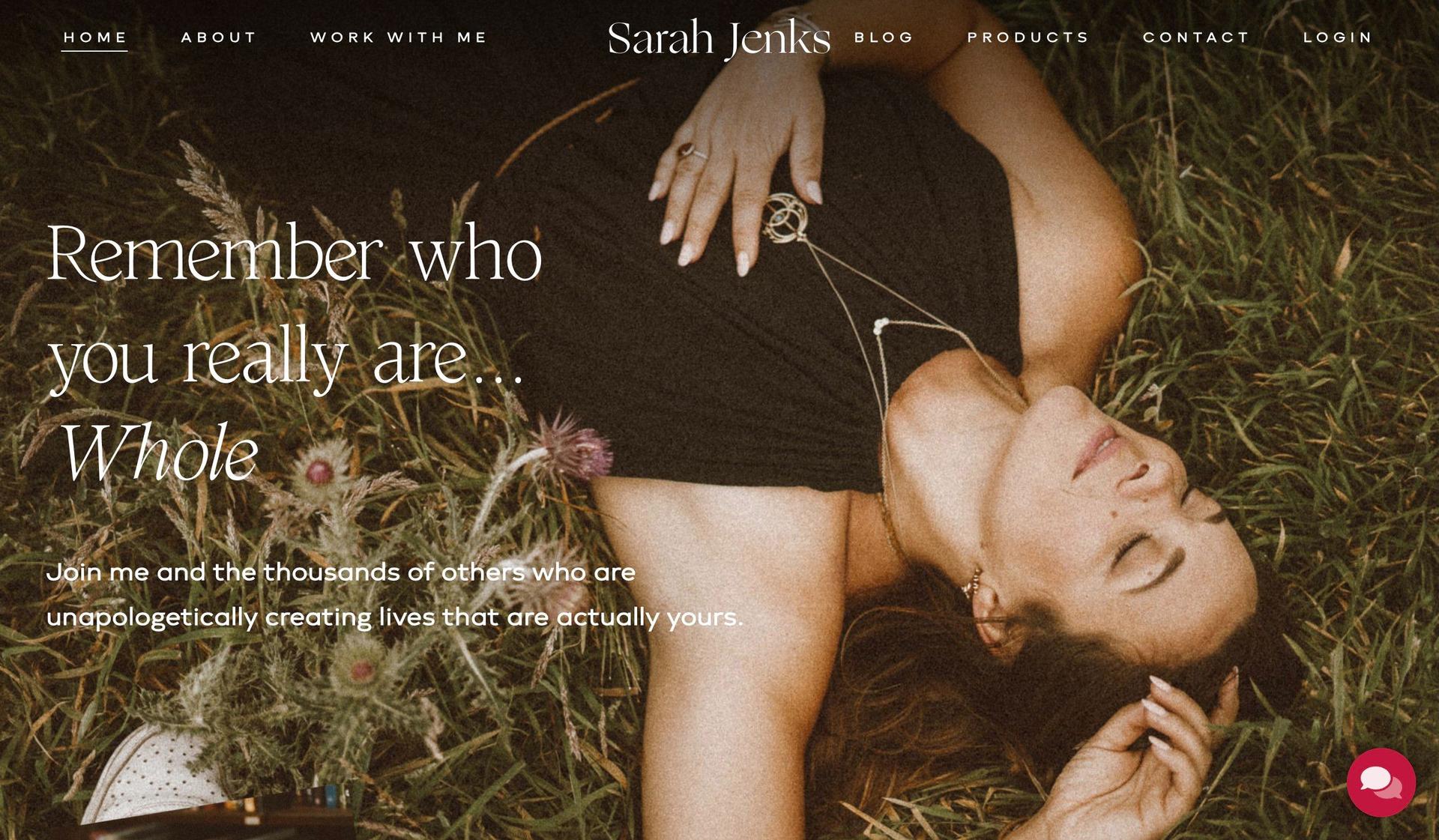 Sarah Jenks-interactive website examples