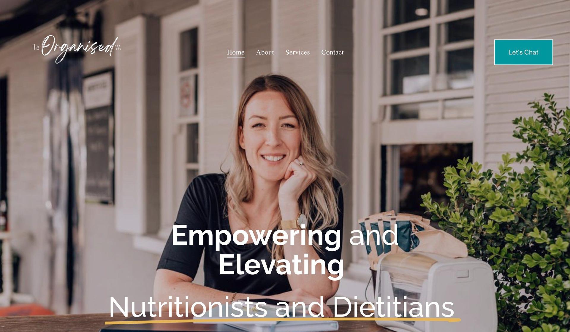 The Organised VA-virtual assistant websites