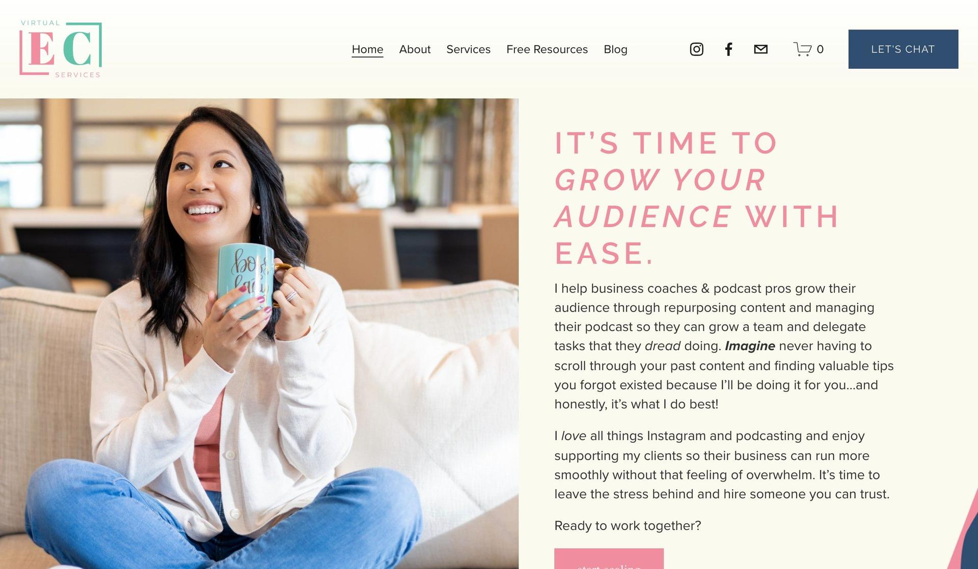 EC Virtual Services-virtual assistant websites