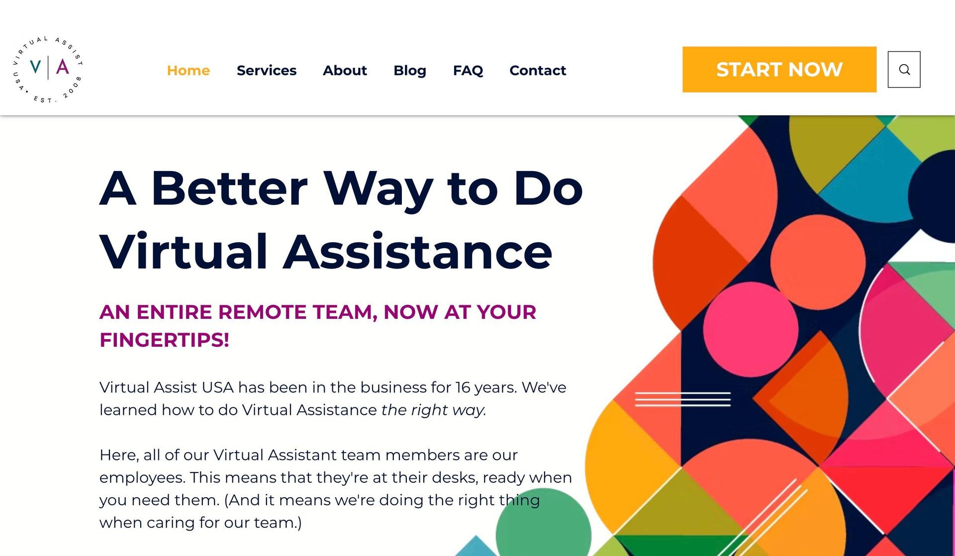 Virtual Assist USA-virtual assistant websites
