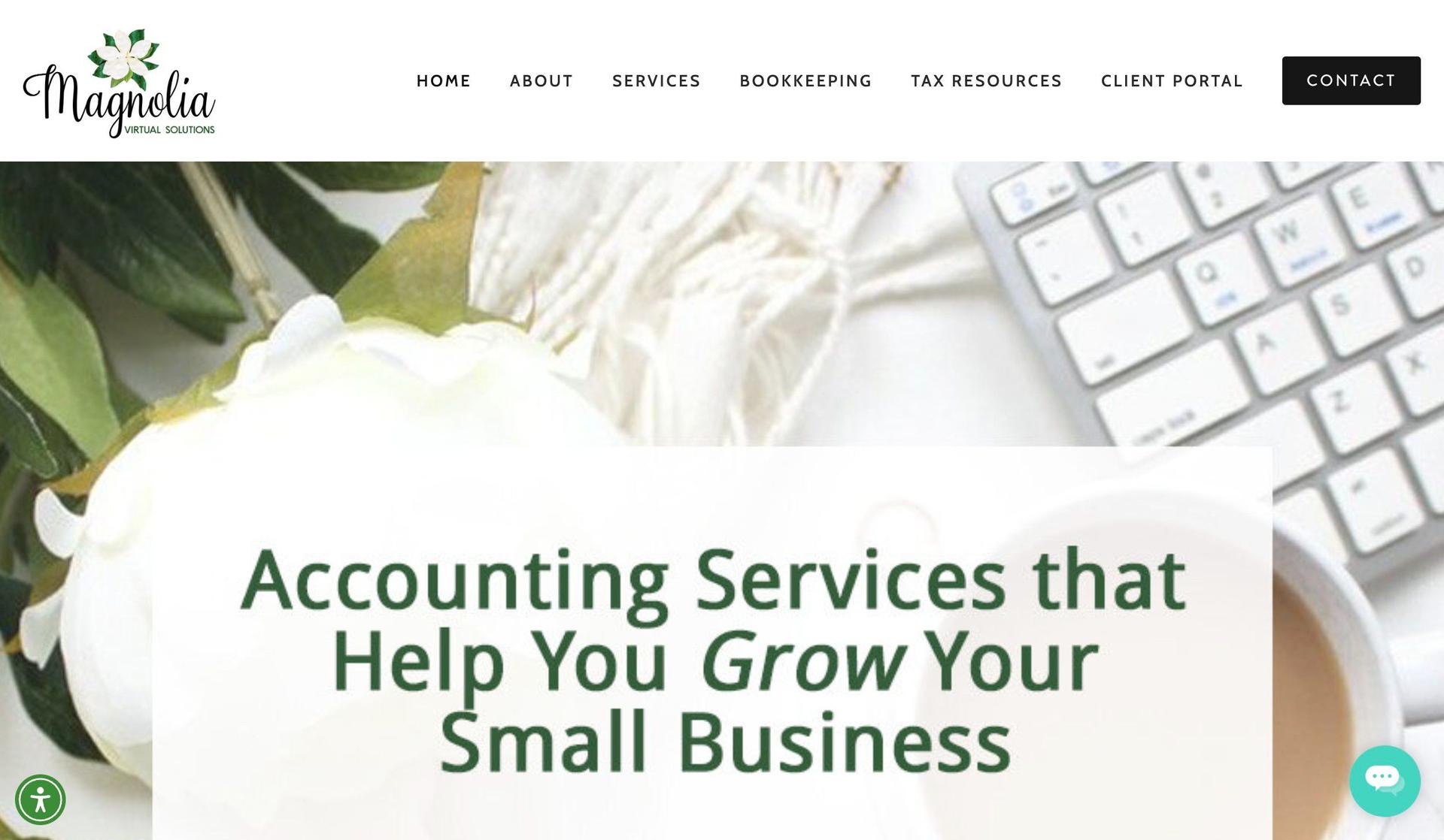 Magnolia Virtual-virtual assistant websites