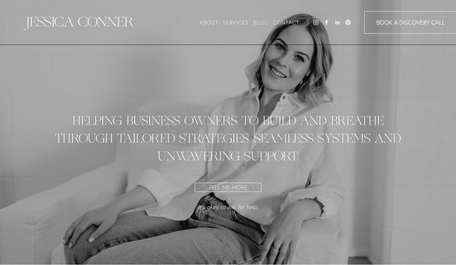 Jessica Conner-virtual assistant websites